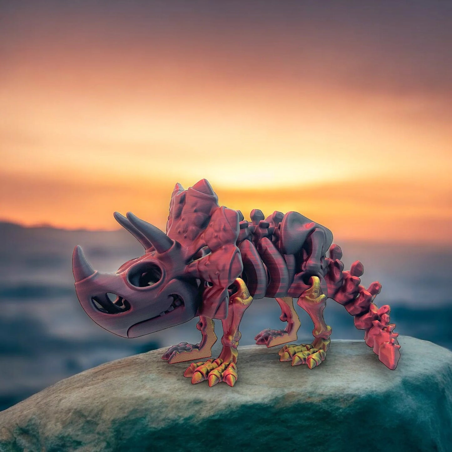 Fosil Triceratops
