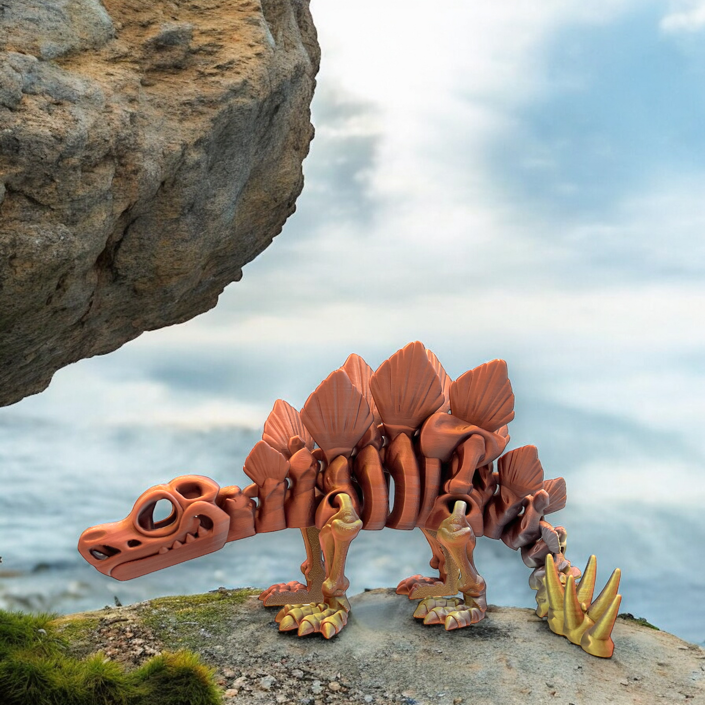 Fosil Stegosaurus