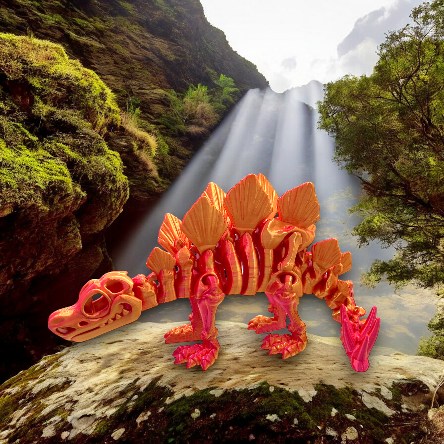 Fosil Stegosaurus